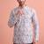 Rooted libaas multicolor digital print cotton blend full sleeves short kurta