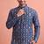 Rooted libaas multicolor digital print cotton blend full sleeves short kurta