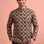 Rooted libaas multicolor digital print cotton blend full sleeves short kurta