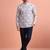 Rooted libaas multicolor digital print cotton blend full sleeves short kurta