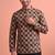 Rooted libaas multicolor digital print cotton blend full sleeves short kurta