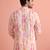 Rooted libaas multicolor digital print cotton blend full sleeves short kurta