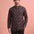 Rooted libaas multicolor digital print cotton blend full sleeves short kurta
