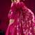 Rani pink satin linen handloom weaving silk festival wear saree