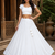 White Heavy Rayon Cotton Navratri Chaniya with Blouse