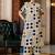 Cream pure cotton kurti palazzo set