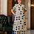 Cream pure cotton kurti palazzo set