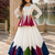 White Navratri Special Designer Pure Cotton Kediyu Lehenga Set