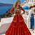 Orange Pure Cotton Gamthi Work Navratri Lehenga Choli with Koti