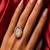 Gold CZ Diamond Encrusted Watch Ring: Elegant Quartz Statement Jewelry
