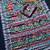 New Ultra Creap With Position Print And Real Mirror Work Saree With Blouse Set For Women's