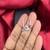 Silver Plated Pink Stone Nath | Indian Bridal Nose Ring