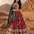 Red Floral Dola SilkBlend Patola Lehenga Choli with Gamthi Work Dupatta