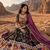 Green Floral Dola SilkBlend Patola Lehenga Choli with Gamthi Work Dupatta