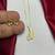 Gold Swan Necklace Earrings Set • Crystal Pave Animal Jewelry