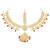 Gold plated kundan & beads studded maangtikka maathapatti ethnic jewellery for women