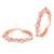 Rose gold plated cubic zirconia studded toe ring fancy bichiya jewellery gift for women