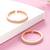 Rose gold plated cubic zirconia studded adjustable toe ring stylish bichiya daily regular fancy jewellery for women