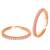 Rose gold plated cubic zirconia studded adjustable toe ring stylish bichiya daily regular fancy jewellery for women