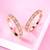 Cubic zirconia studded rose gold plated adjustable toe ring stylish bichiya daily regular fancy jewellery for women