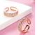 Cubic zirconia studded rose gold plated adjustable toe ring stylish fancy bichiya daily regular jewellery for women