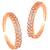 Rose gold plated cubic zirconia studded adjustable toe ring stylish bichiya fancy regular jewellery for women
