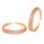 Rose gold plated cubic zirconia studded adjustable toe ring stylish bichiya fancy regular jewellery for women