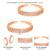Rose gold plated cubic zirconia studded adjustable toe ring stylish bichiya fancy regular jewellery for women