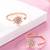 Cubic zirconia studded rose gold plated adjustable toe ring stylish floral bichiya daily regular jewellery for women