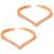 Cubic zirconia studded rose gold plated adjustable toe ring fancy stylish bichiya daily regular jewellery for women