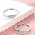 Silver plated cubic zirconia studded adjustable toe ring stylish fancy bichiya daily regular jewellery for women