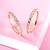 Cubic zirconia studded rose gold plated adjustable toe ring fancy bichiya daily regular jewellery for women