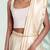 Rose gold gold plated kundan studded belly chain stylish kamarband fashion jewellery for women & women