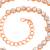 Rose gold gold plated kundan studded belly chain stylish kamarband fashion jewellery for women & women