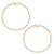 Rose gold plated anklet cubic zirconia studded fancy payal stylish fashion jewellery for women & girls
