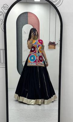 Hand Work Women's Navratri Special Kediyu Lehenga Collection 2