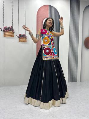 Hand Work Women's Navratri Special Kediyu Lehenga Collection 3