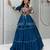 Elegant Blue Navratri Special Lehenga Choli