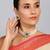 Indian bollywood gold plated kundan choker bridal necklace earrings jewelry set
