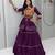 Elegant Purple Navratri Special Lehenga Choli