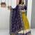 Musterd Color Navratri Special Cotton Chaniya Choli Set with Heavy Embroidery & Sequence Work