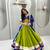Parrot Green Navratri Special Lehenga Choli