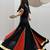 Black Cotton Navratri Special Lehenga Choli