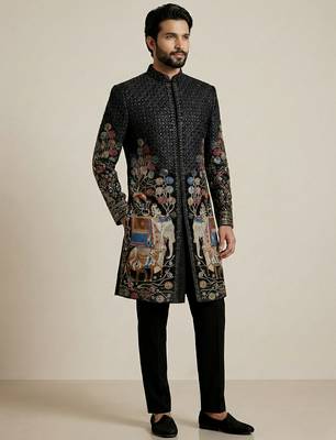 Designer indo western dreses for men 2