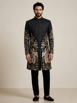 Designer indo western dreses for men 3