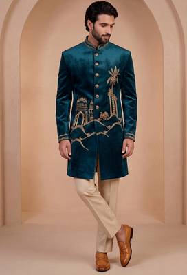 Designer indo western dreses for men 4
