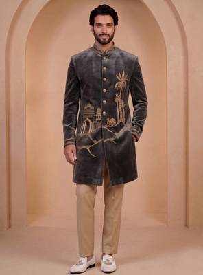 Designer indo western dreses for men 3
