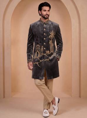 Designer indo western dreses for men 4