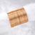 Rose gold plated metal bangles fashion jewellery for women (size: 2.4 inch)