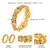 Gold plated faux ruby faux emerald studded ethnic bangles jewellery for women (size - 2.6 inch)